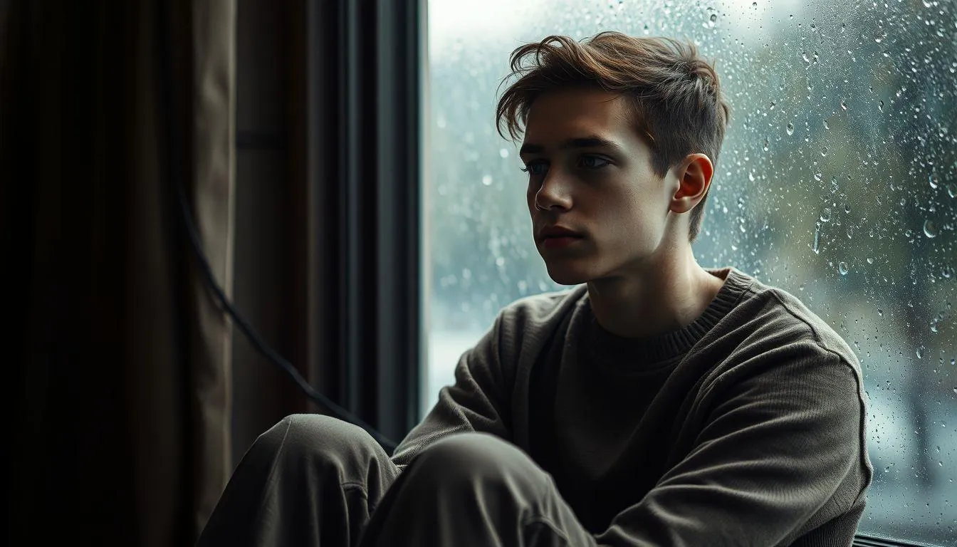 Cara Membuat Caption Sad Aesthetic yang Menarik (c) Ilustrasi AI