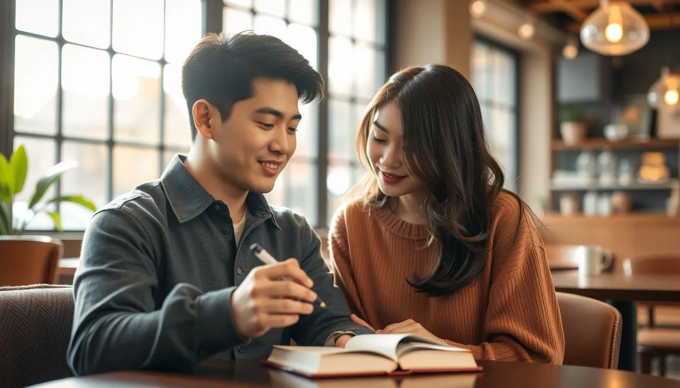 Tips Memilih Caption yang Tepat untuk Pasangan (c) Ilustrasi AI