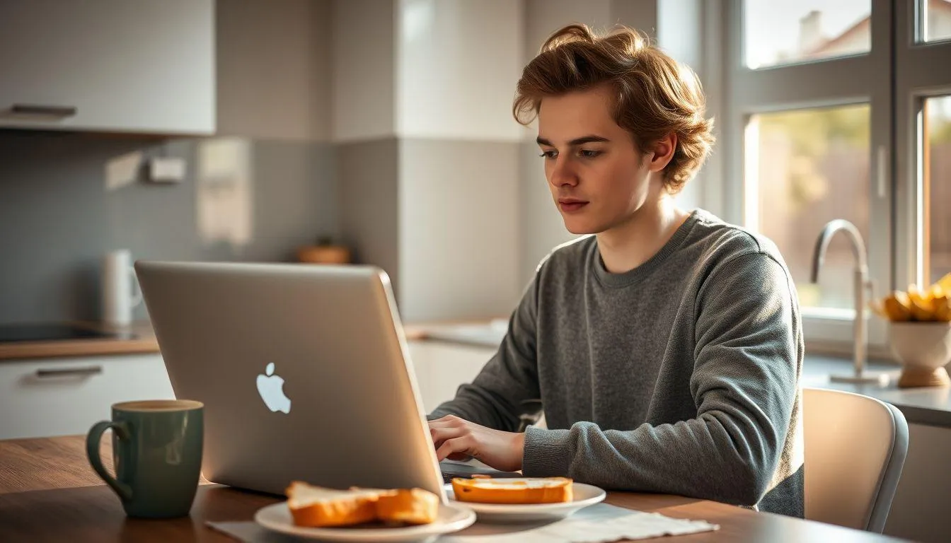 Tips Membuat Caption Sarapan Lucu yang Engaging (c) Ilustrasi AI