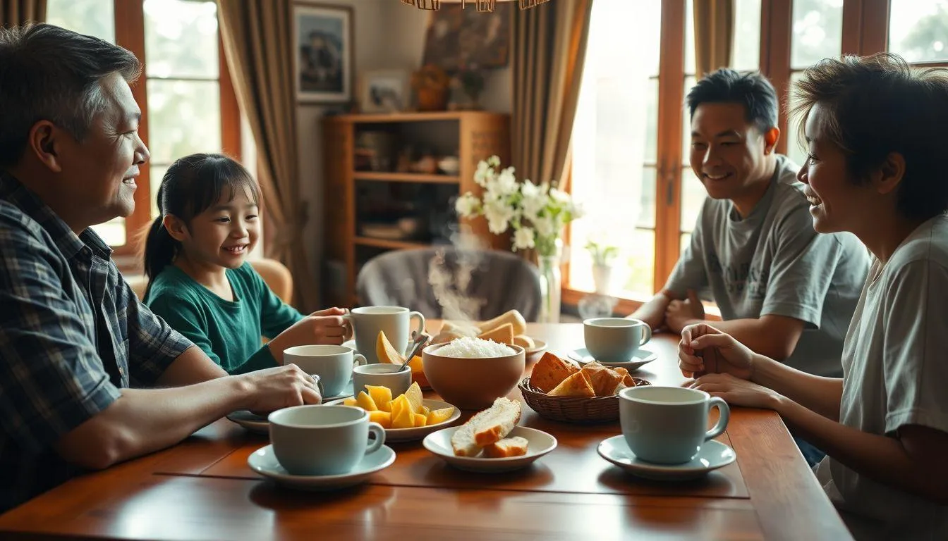 Caption Sarapan Pagi untuk Berbagai Situasi (c) Ilustrasi AI