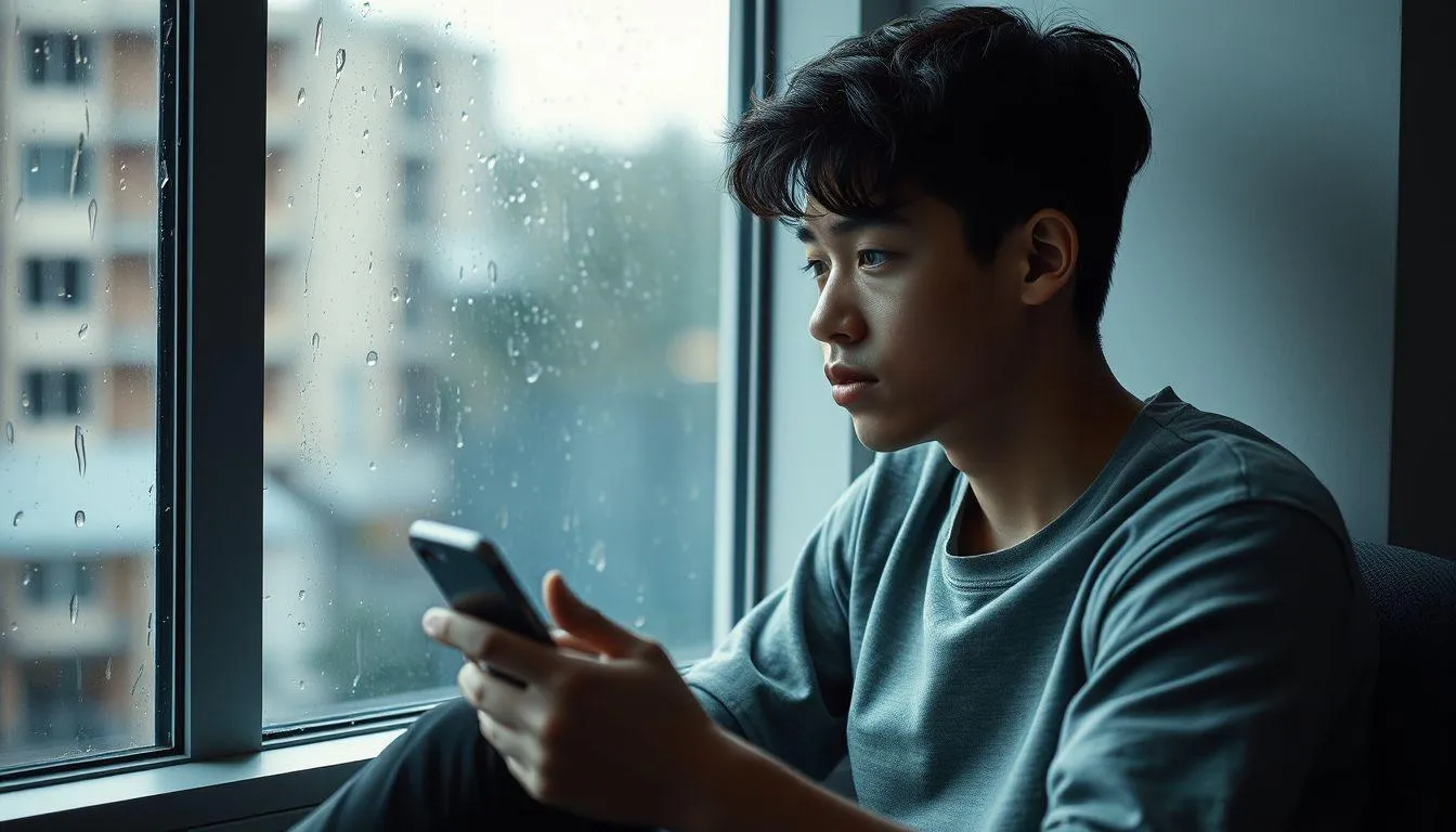 Pengertian dan Makna Caption Sedih (c) Ilustrasi AI