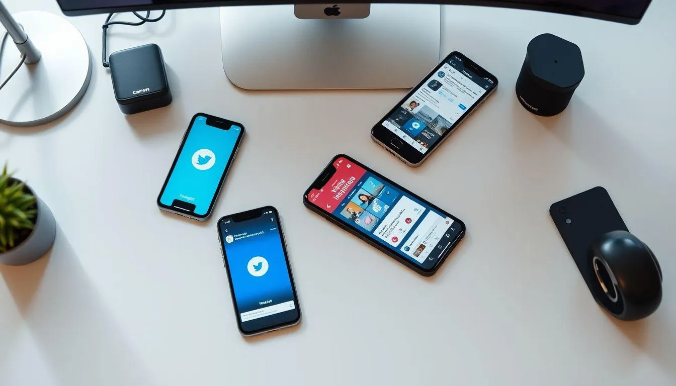 Platform Media Sosial dan Karakteristik Caption (c) Ilustrasi AI