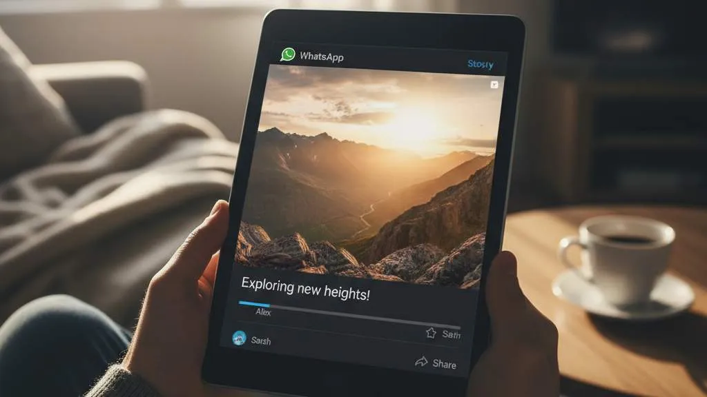 Pengertian dan Fungsi Caption Singkat WA (c) Ilustrasi AI