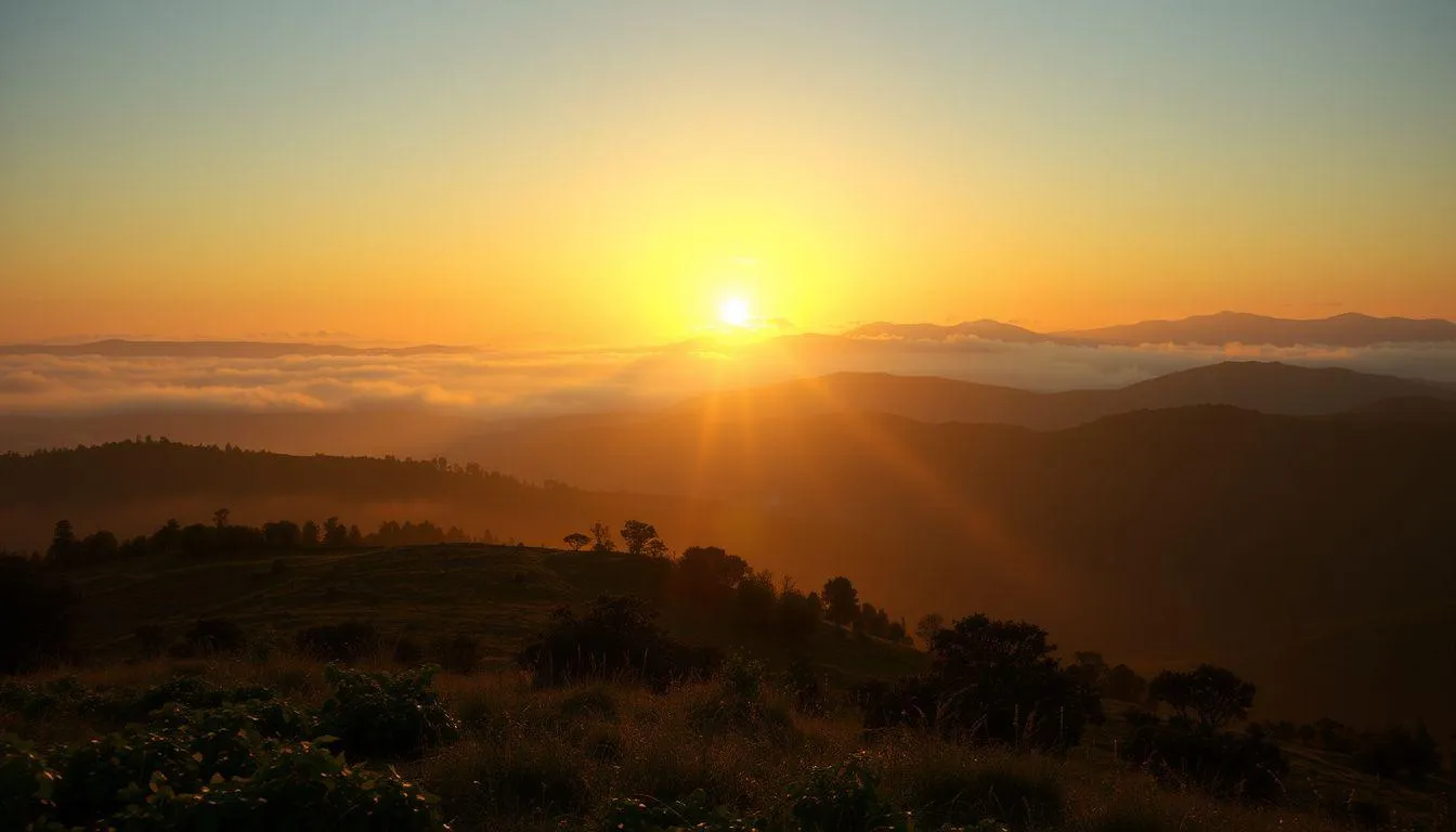 Pengertian dan Makna Caption Sunrise (c) Ilustrasi AI