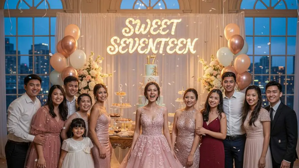 Pengertian dan Makna Caption Sweet Seventeen Aesthetic (c) Ilustrasi AI
