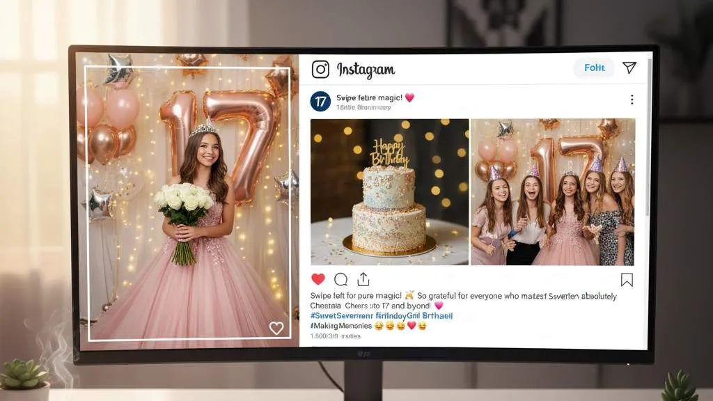 Platform Media Sosial dan Adaptasi Caption (c) Ilustrasi AI