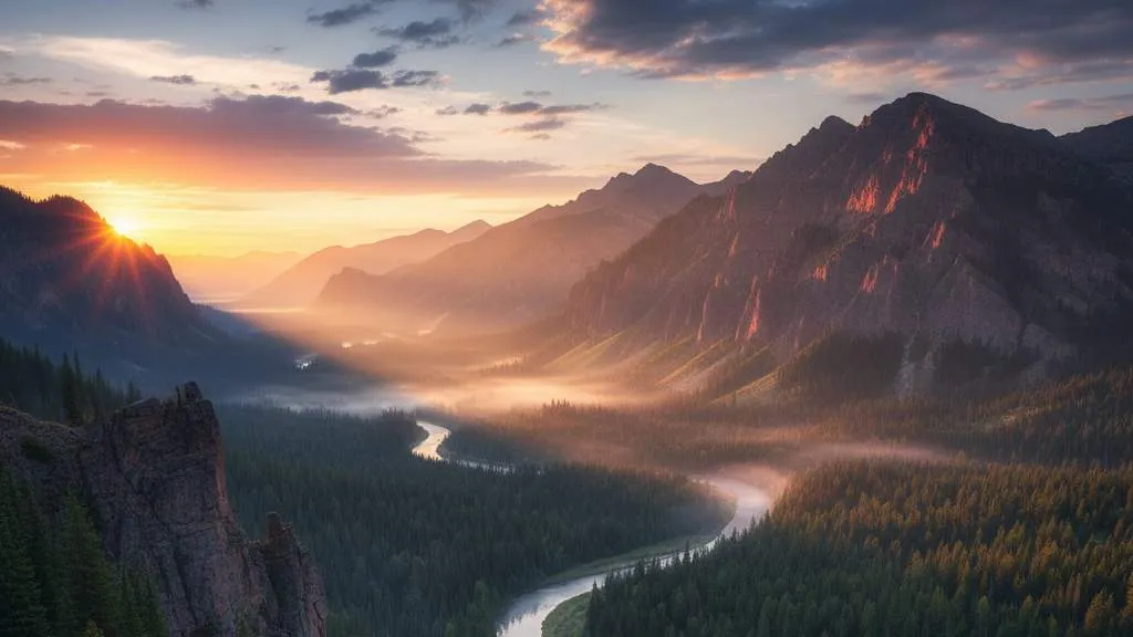 Jenis-Jenis Caption Tentang Alam (c) Ilustrasi AI