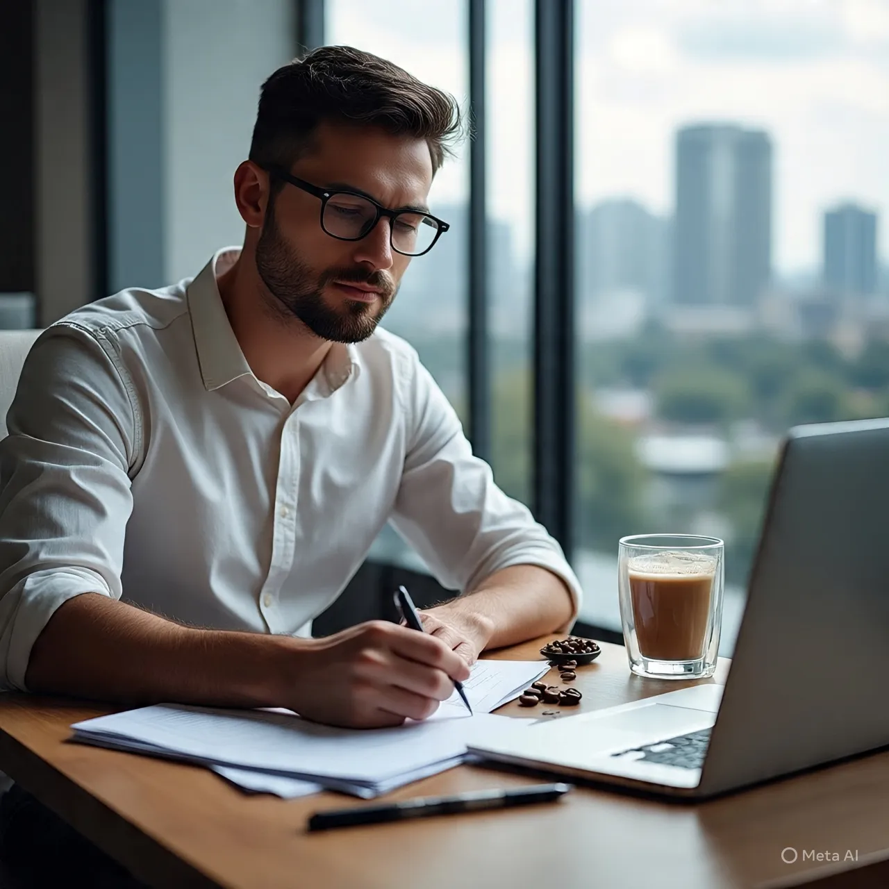 Teknik Membuat Caption Kopi Lucu yang Efektif (c) Ilustrasi AI