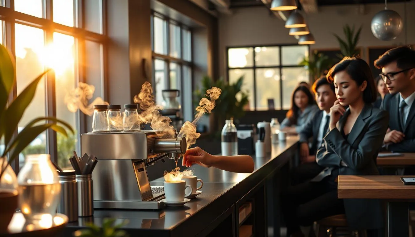 Jenis-Jenis Caption Kopi Lucu Berdasarkan Tema (c) Ilustrasi AI