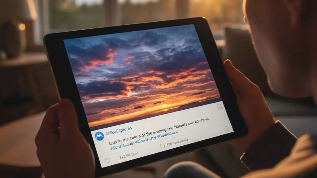 Manfaat Menggunakan Caption Tentang Langit (c) Ilustrasi AI