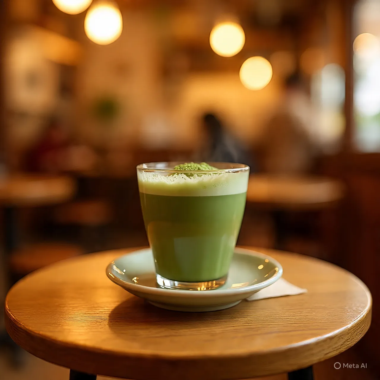 Tips Membuat Caption Matcha Lucu yang Engaging (c) Ilustrasi AI