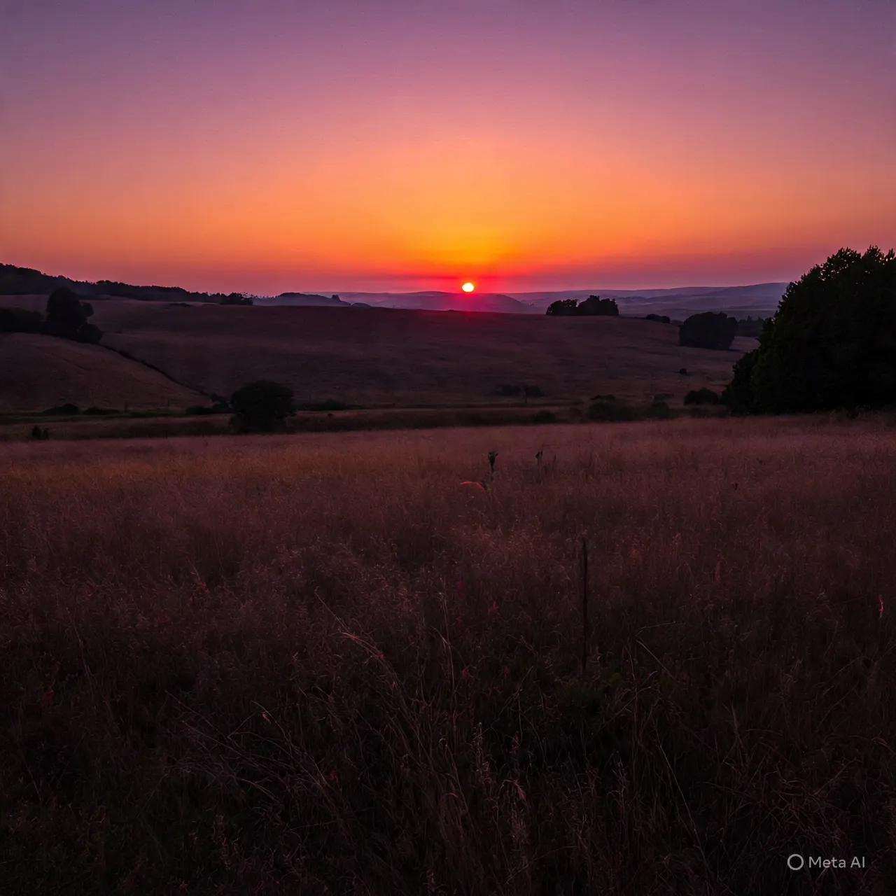 Tips Menulis Caption Tentang Sunset yang Menarik (c) Ilustrasi AI