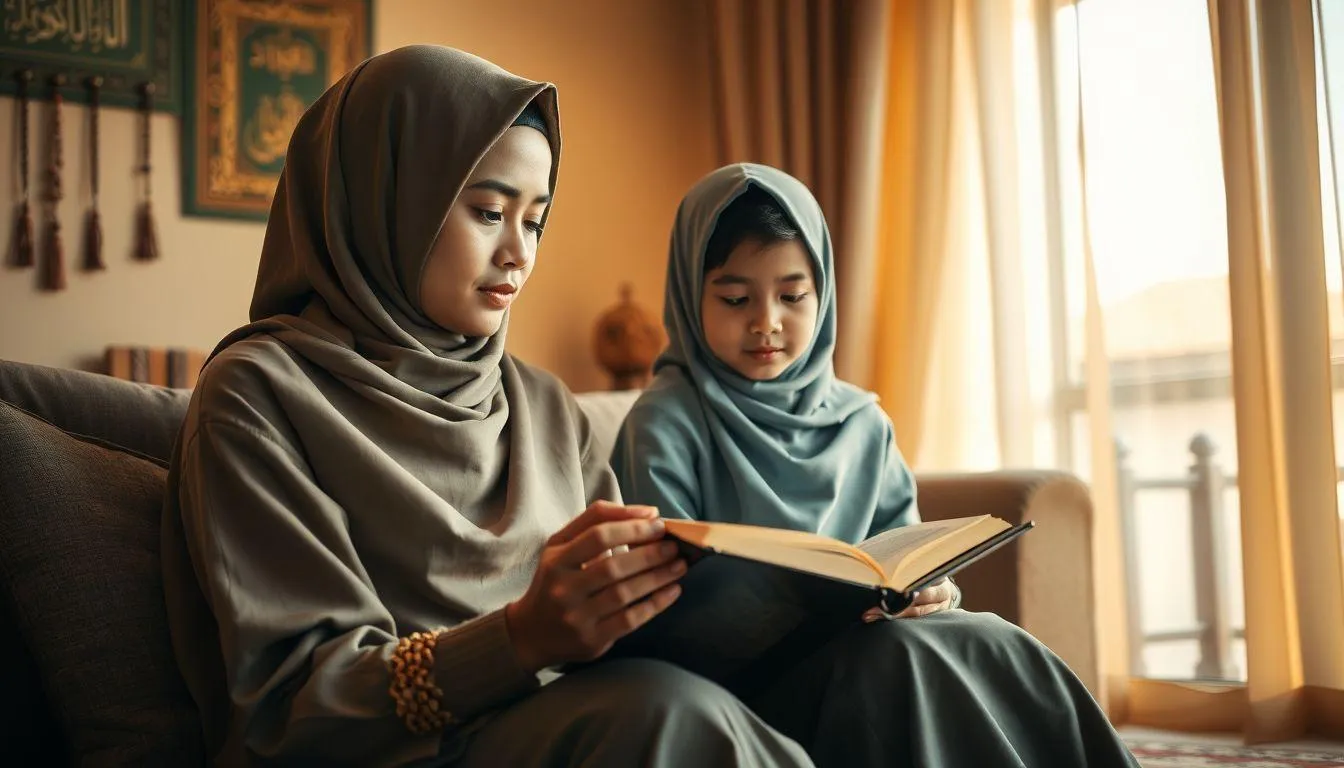 Tips Menulis Caption Islami yang Bermakna (c) Ilustrasi AI