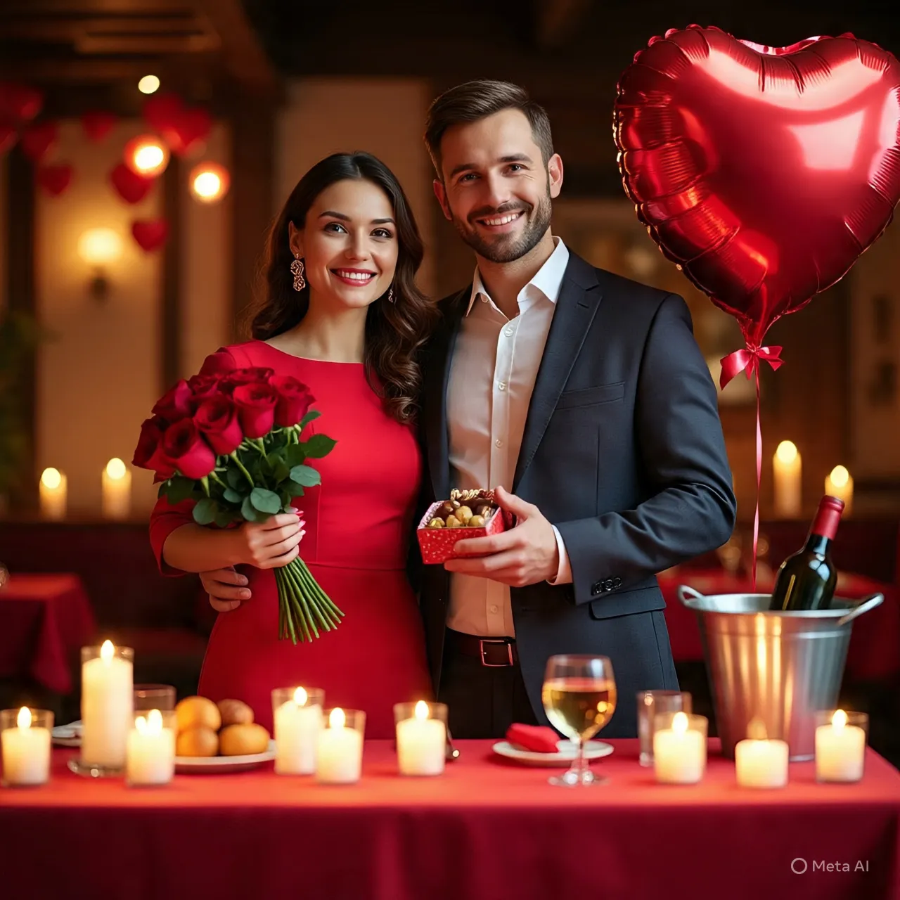 Jenis-Jenis Caption Valentine Berdasarkan Penerima (c) Ilustrasi AI