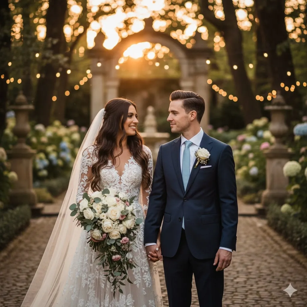 Caption Wedding untuk Pengantin Wanita (c) Ilustrasi AI