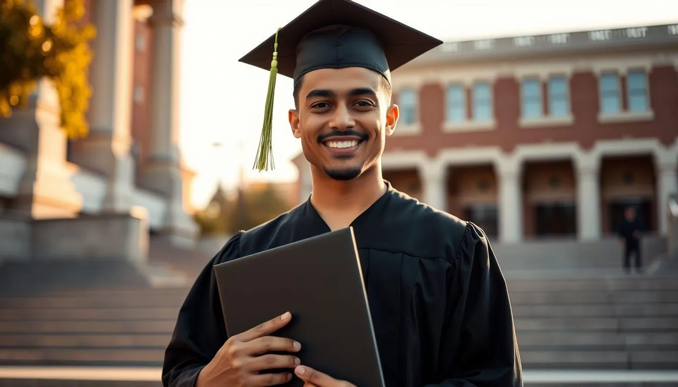 Jenis-jenis Caption Wisuda Berdasarkan Gaya (c) Ilustrasi AI