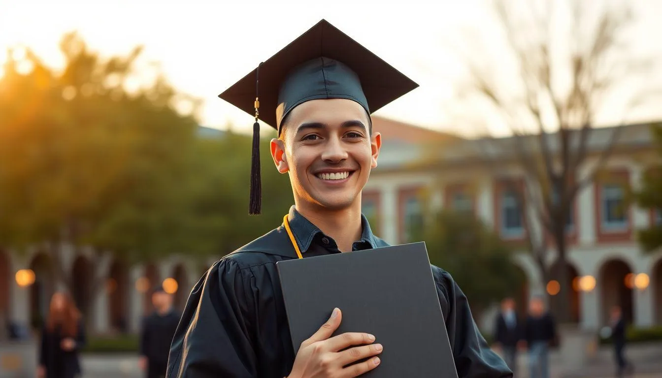 Tips Membuat Caption Wisuda yang Menarik (c) Ilustrasi AI