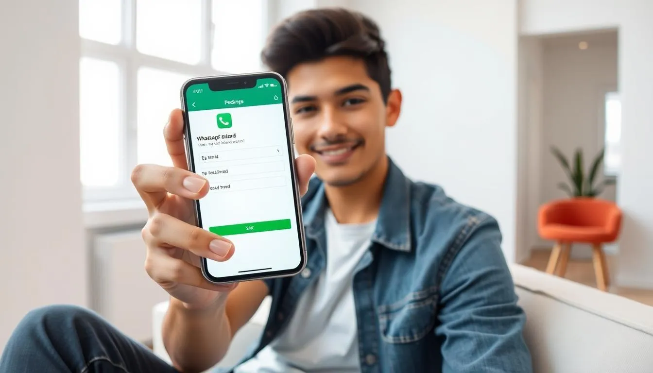 Metode Membuat Nama WhatsApp Kosong (c) Ilustrasi AI