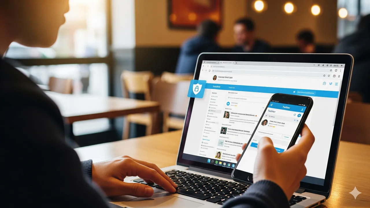 Penggunaan VPN atau DNS Alternatif (c) Ilustrasi AI