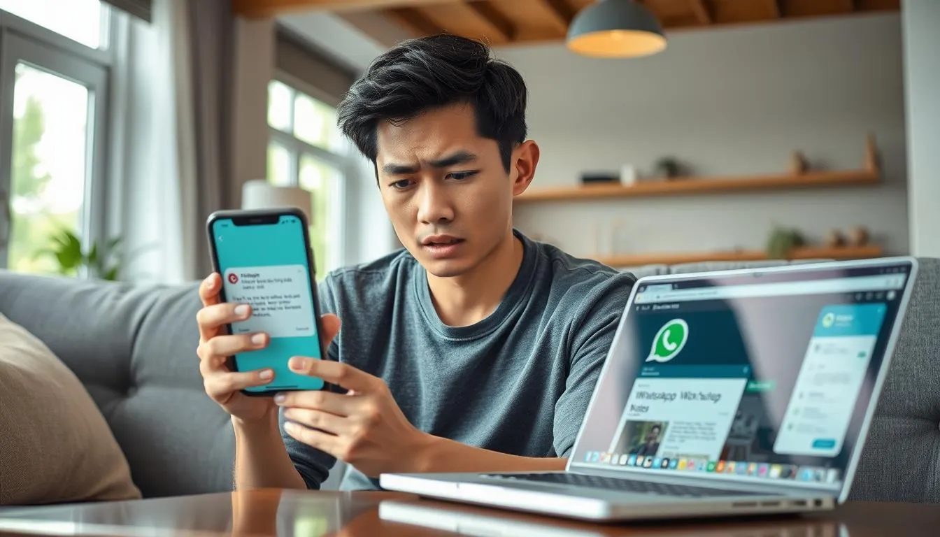 Tanda-Tanda Akun WhatsApp Terblokir (c) Ilustrasi AI