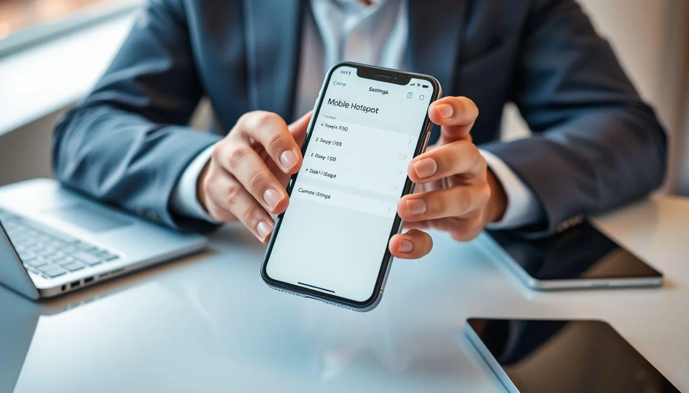 Tips Optimalisasi dan Keamanan Hotspot iPhone (credit:Image by AI)