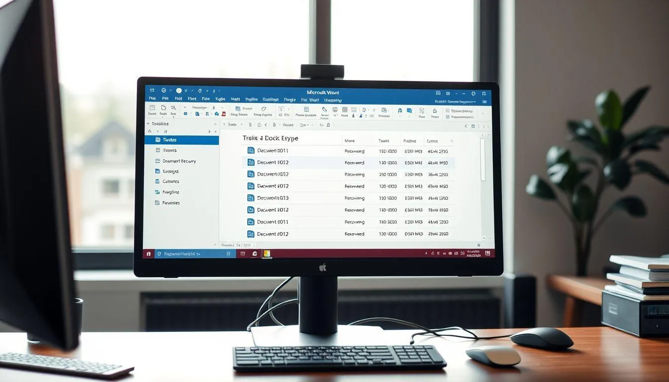 Memulihkan Dokumen yang Tidak Tersimpan (c) Ilustrasi AI