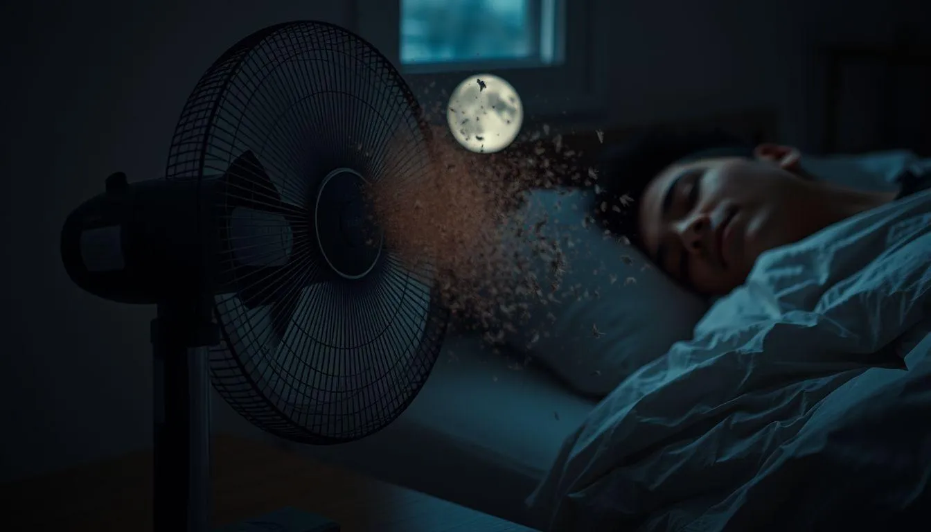 Memahami Risiko Tidur dengan Kipas Angin (c) Ilustrasi AI