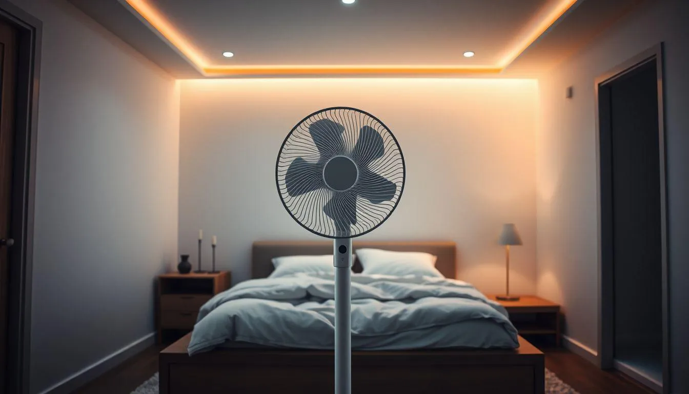 Posisi dan Jarak Ideal Kipas Angin dari Tempat Tidur (c) Ilustrasi AI