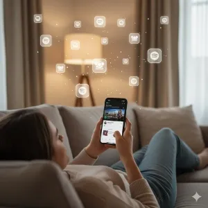 Menggunakan Spotify Connect untuk Pengalaman Multi-Device (c) Ilustrasi AI
