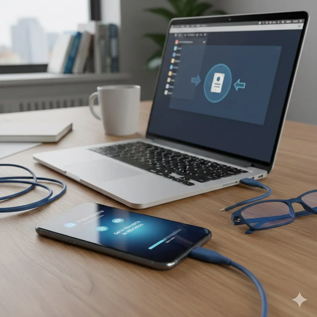 Pemanfaatan Aplikasi Backup Gratis dari Play Store (c) Ilustrasi AI