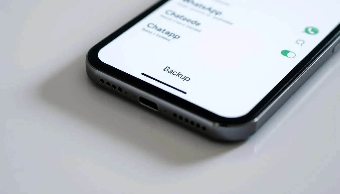 Cara Backup WhatsApp di iOS (c) Ilustrasi AI
