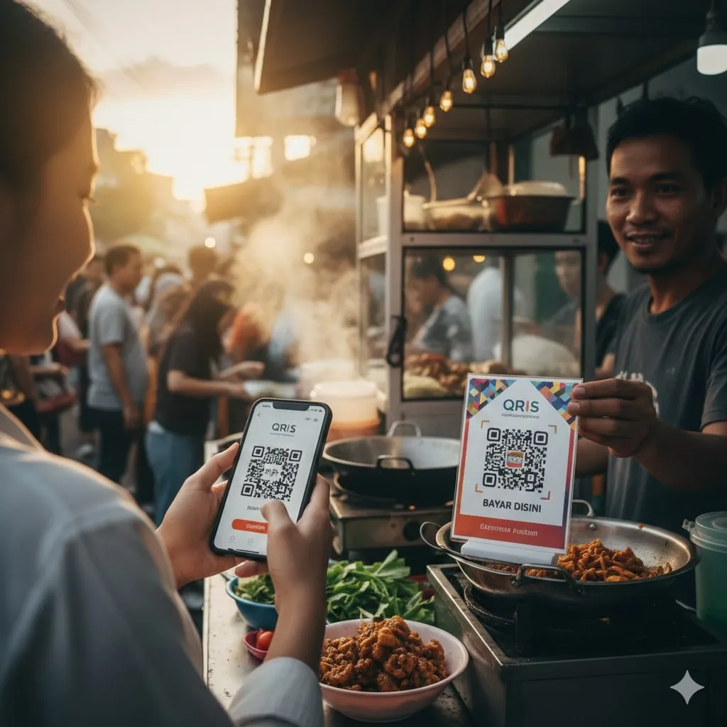 Keuntungan dan Manfaat Menggunakan QRIS (c) Ilustrasi AI