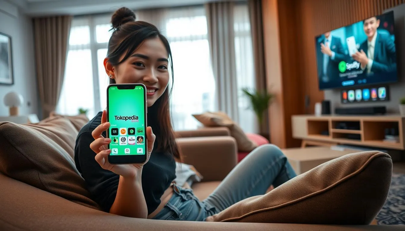 Keuntungan Membeli Spotify Premium di Tokopedia (c) Ilustrasi AI