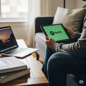 Cara Mengaktifkan Spotify Premium dengan Voucher (c) Ilustrasi AI