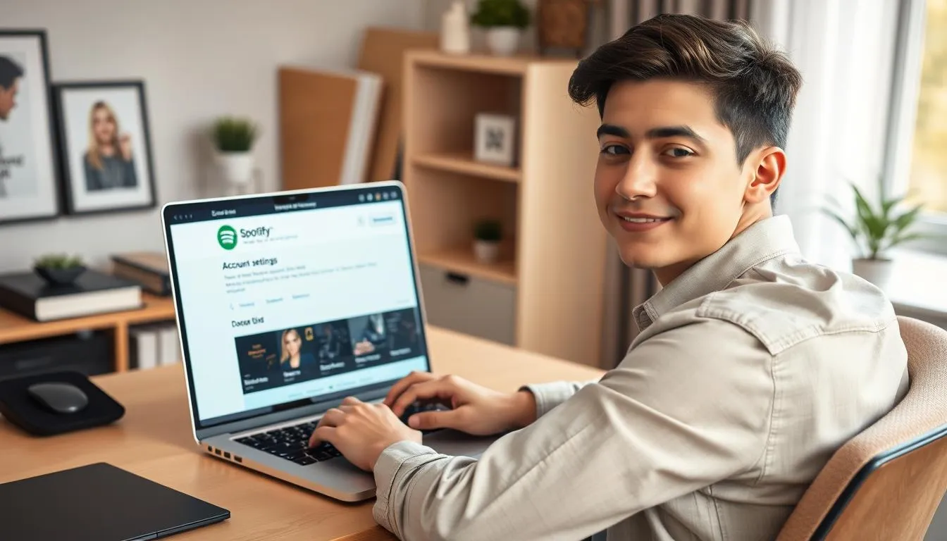 Cara Berhenti Langganan Spotify di PC/Laptop (c) Ilustrasi AI