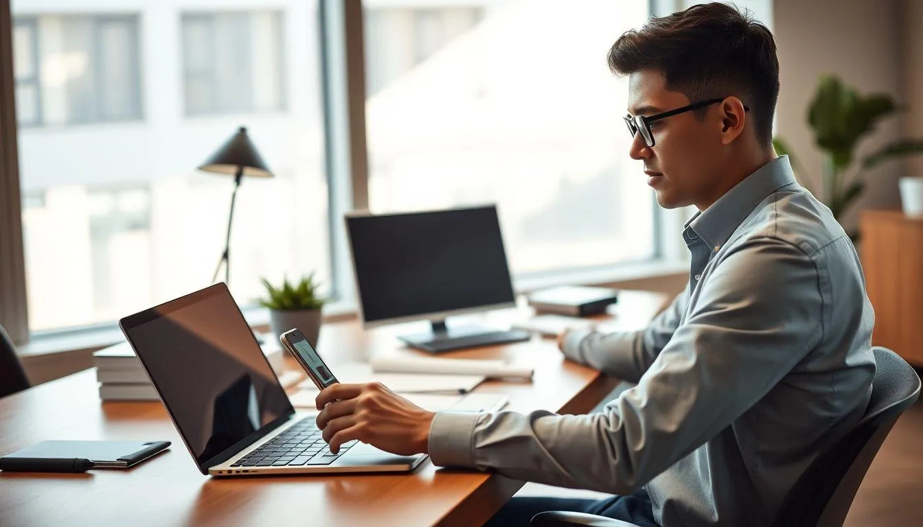 Cara Bikin CV di HP dengan Resume Builder (credit:Image by AI)