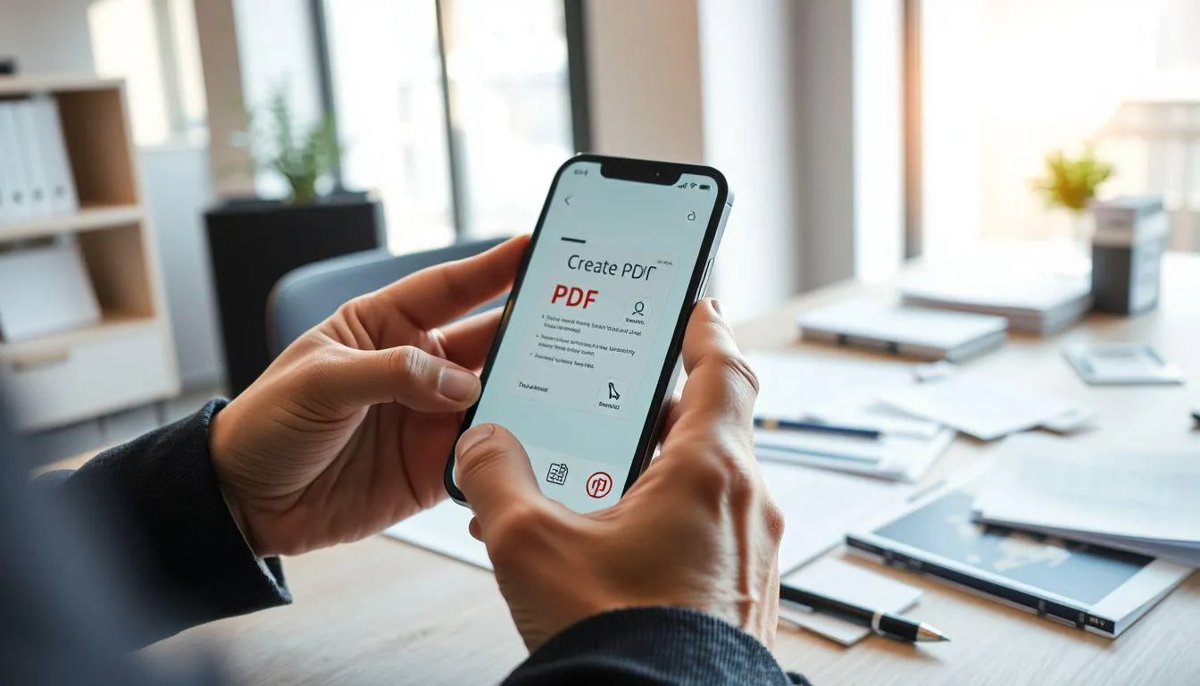 3. Cara Bikin PDF di HP Menggunakan Adobe Acrobat Reader (c) Ilustrasi AI