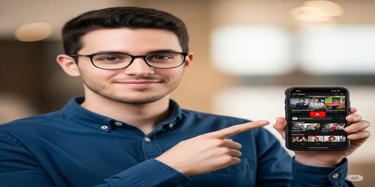 Cara Membuat Shortcut YouTube di Perangkat Mobile (c) Ilustrasi AI