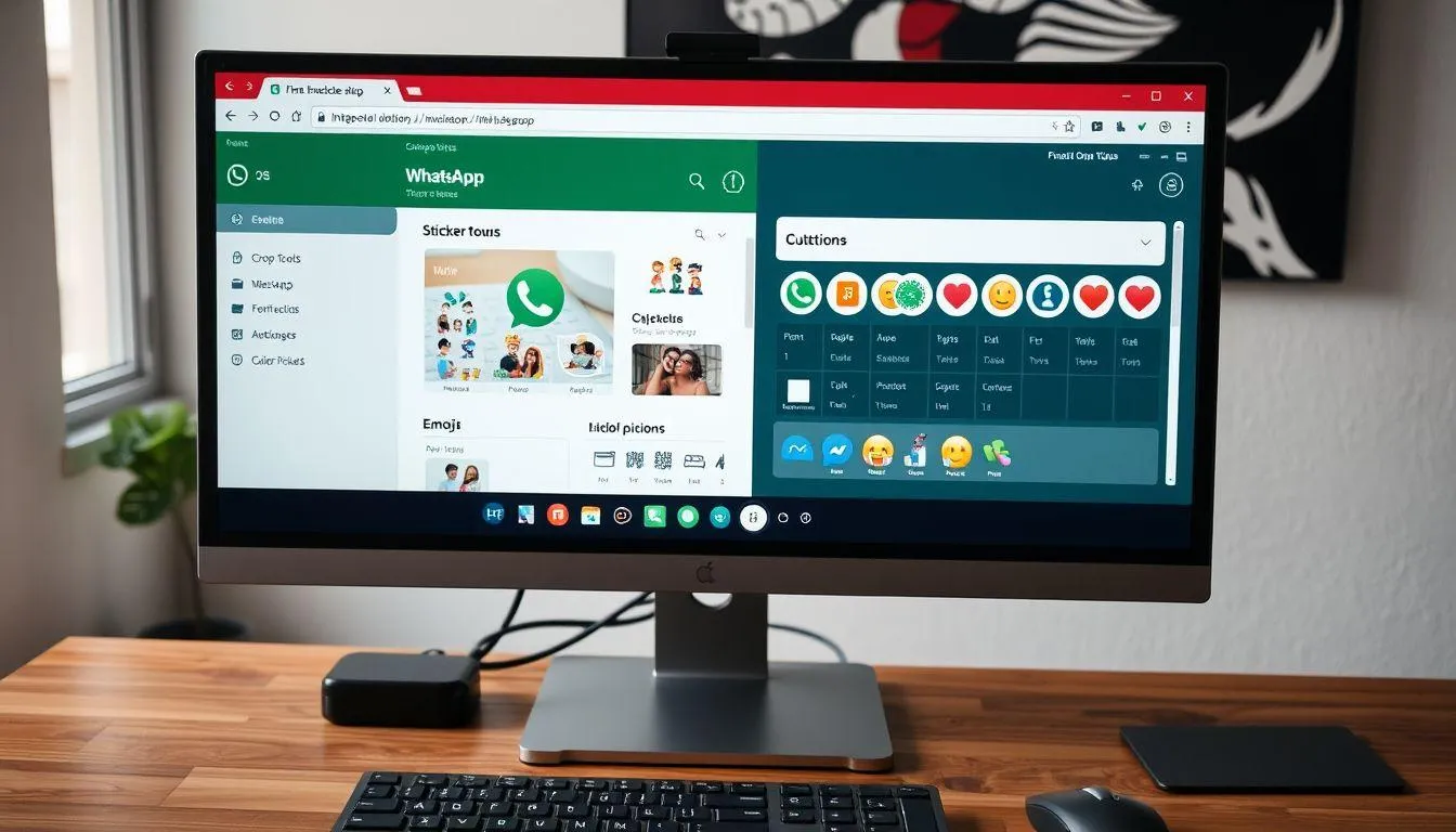 Mengedit dan Menyesuaikan Sticker Sesuai Kebutuhan (c) Ilustrasi AI