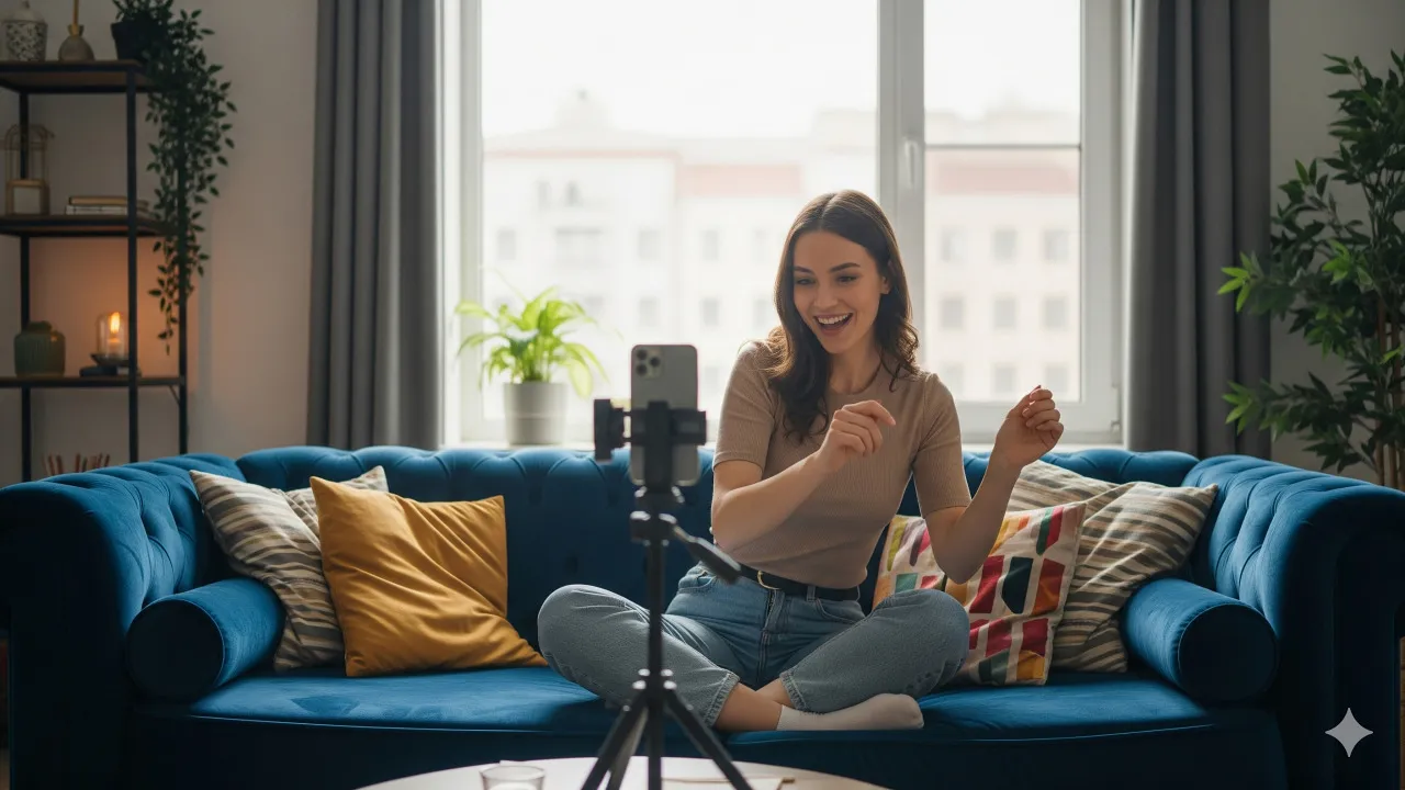 Langkah-langkah Membuat Video TikTok dengan Lagu (c) Ilustrasi AI