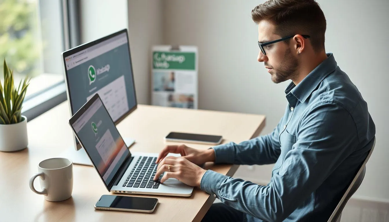 Praktik Keamanan Harian untuk WhatsApp Web (c) Ilustrasi AI