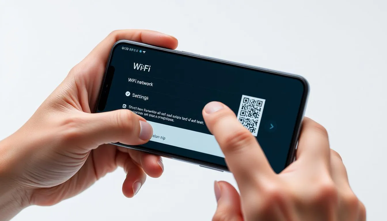 4. Cara Bobol WiFi di HP Oppo Melalui QR Code Scanner (c) Ilustrasi AI