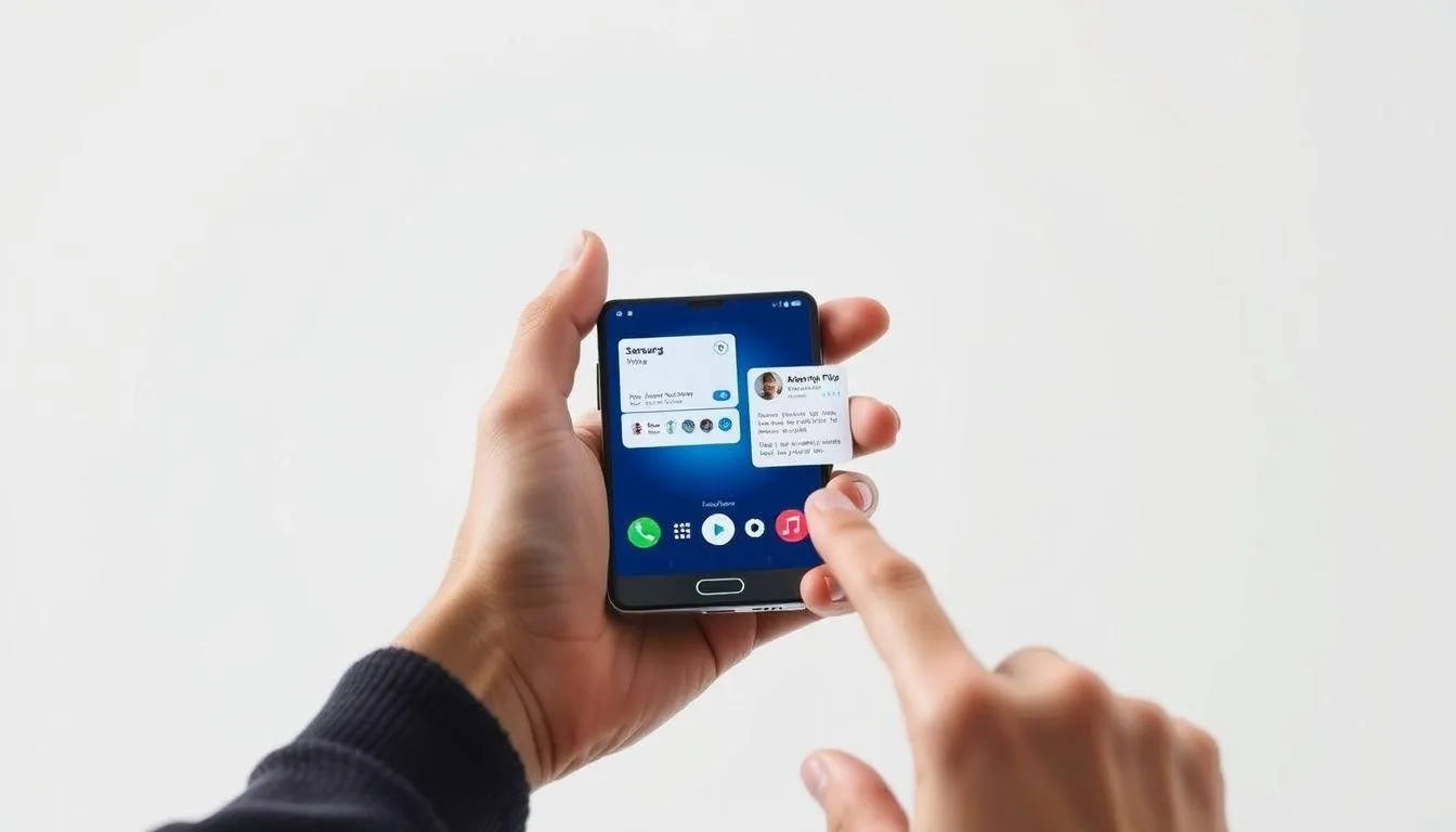 Metode Alternatif: Smart Pop View dan Edge Panel (c) Ilustrasi AI