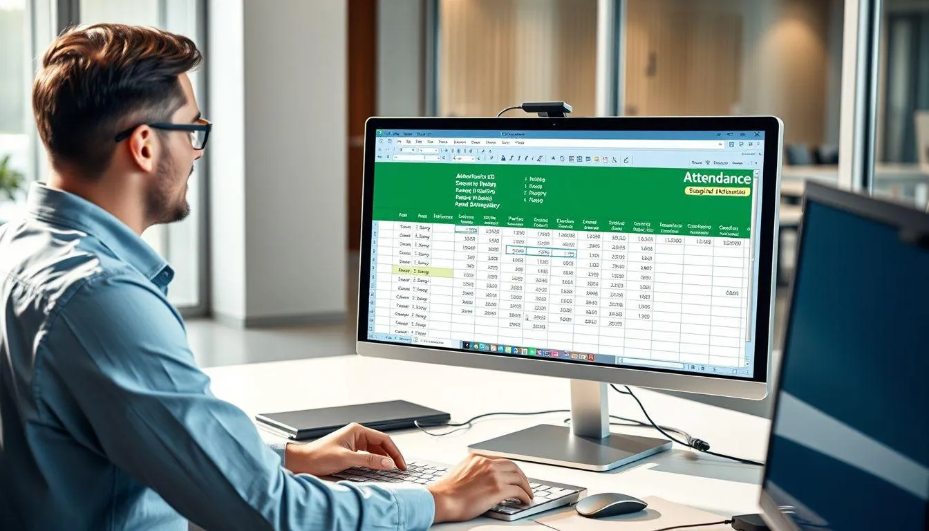 Pengertian dan Manfaat Daftar Hadir Excel (c) Ilustrasi AI