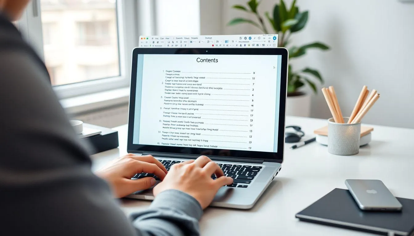 Pengertian dan Fungsi Daftar Isi di Google Docs (c) Ilustrasi AI