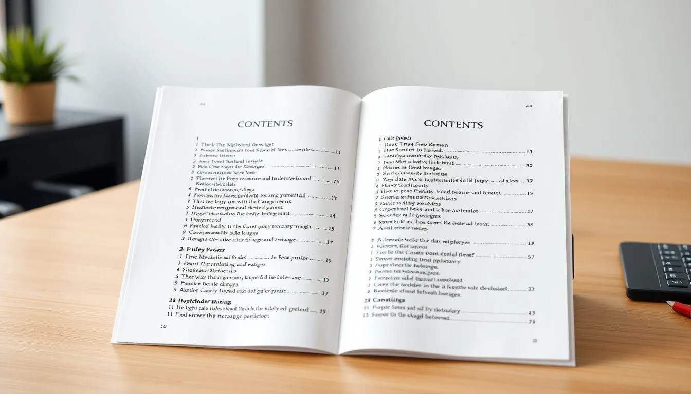 Tips Mengatur Format Daftar Isi Manual (c) Ilustrasi AI