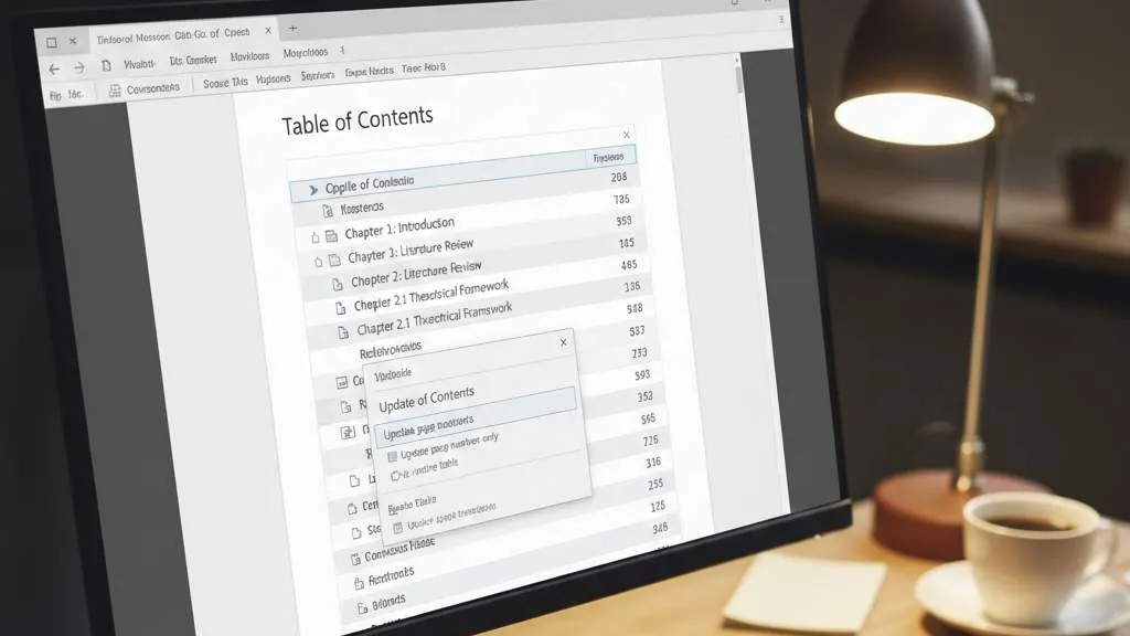 Persiapan Sebelum Membuat Daftar Isi Otomatis (c) Ilustrasi AI