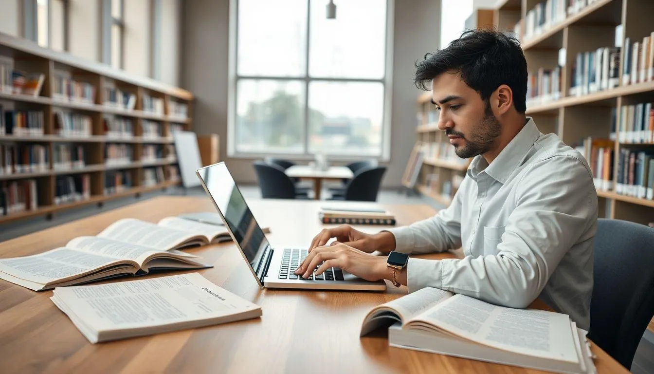 Format Penulisan Daftar Pustaka dari Artikel Jurnal (c) Ilustrasi AI