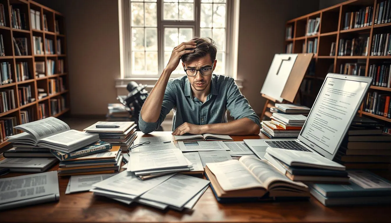 Kesalahan Umum dalam Penulisan Daftar Pustaka Artikel (c) Ilustrasi AI