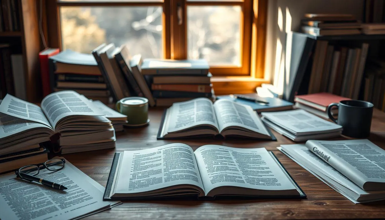 Pengertian dan Fungsi Daftar Pustaka (c) Ilustrasi AI